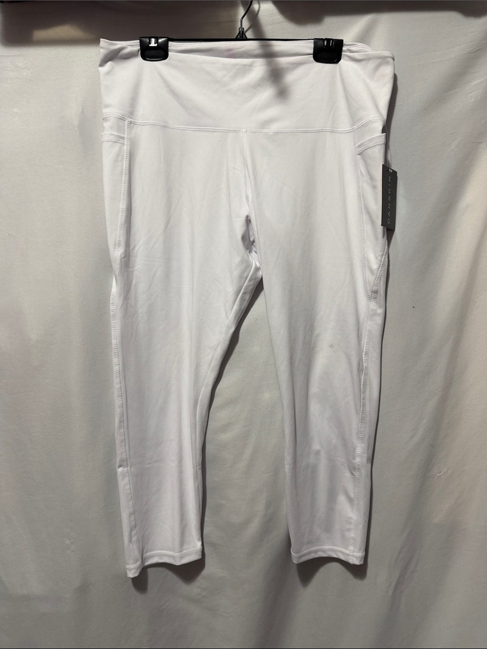 Danskin White High-Waist Leggings